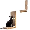 Nekosan Cat Scratcher + Scratching Board Replacement, L-Shaped Cat Scratching Board, for Wall and Couch Protection, with 2 Build-in Cat Toy Balls