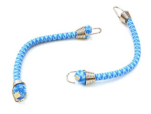 Corde bungee 4x100mm pour sécuriser le matériel sur galerie de crawler 1/10