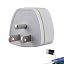 50/60HZ White US Standard 3 Pin AC250V