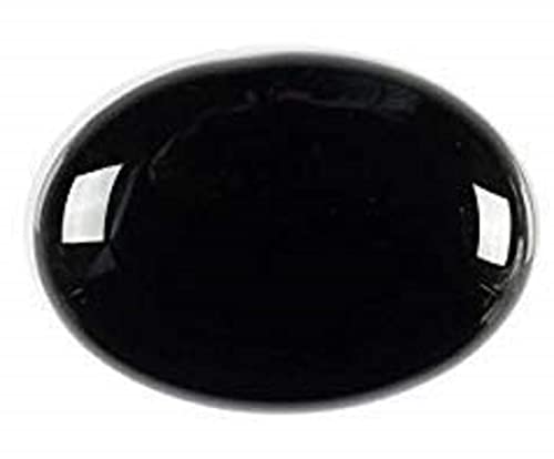 Hakik Suleman noir naturel 8 carats pour remplacer une pierre rashi ratan abîmée