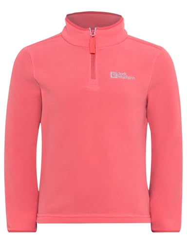 Jack Wolfskin Mädchen Taunus Halfzip K Pullover, Sunset Coral, 104