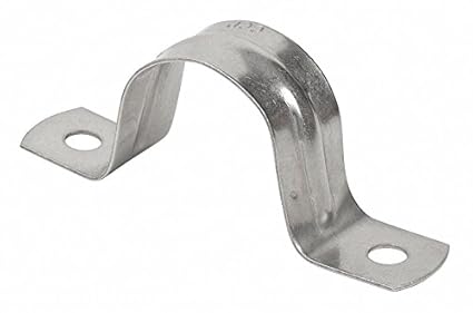 Two Hole Conduit Strap, Stainless Steel