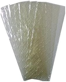 Gelatina in Fogli Alimentare, Colla di Pesce, 24g, 7 Fogli, 23x7cm per Foglio, per Panna Cotta, Bavaresi, Aspic, Mousse, Senza Glutine