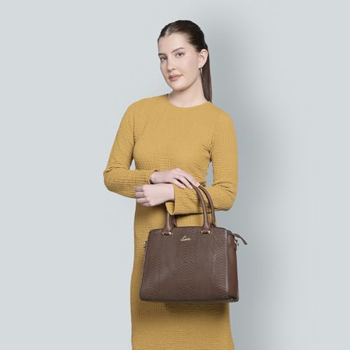 Image of Lavie Ushycroc Women's Medium Dome Satchel Handbag | Satchel Bag for Work | Ladies purse | Stylish Shoulder Bag | Gift For Women