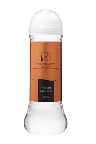 【リアルな人肌温感】ローション オナニー 男性 温感 温熱 セックス 挿入 女性 潤滑剤 TRYホットプレミアムローション オナホローション ベタつかない 拭き取りやすい マッサージオイル, 360ml - 画像1