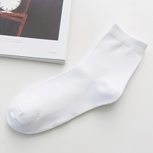 10 Pairs Crew Socks for Women Men - Quarter Socks Athletic Business Casual Neutral Socks Breathable and Comfortable3