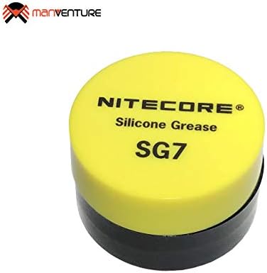 Nitecore SG7 Silicone Grease for All Flashlight Brands, O-Rings, Threads 10 Grams