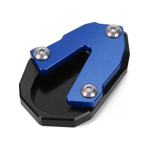 Plaque extension béquille YZF-R6 support aluminium CNC 2017-2025