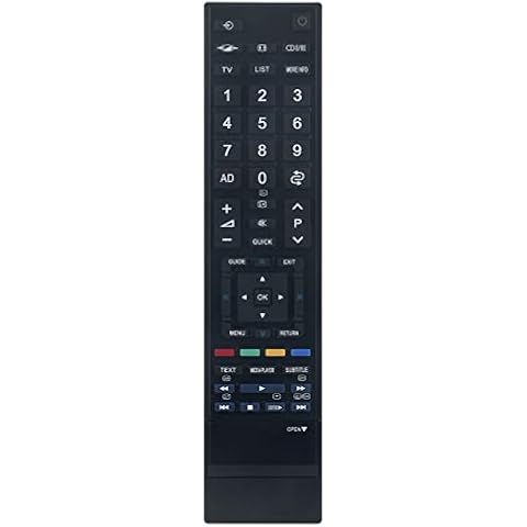 VINABTY-CT-90345-ersetzen Fernbedienung-passend für Toshiba Regza TV 32SL733 CT90345 32SL733 40SL733 40WL743 46SL733G 47V635D Cover