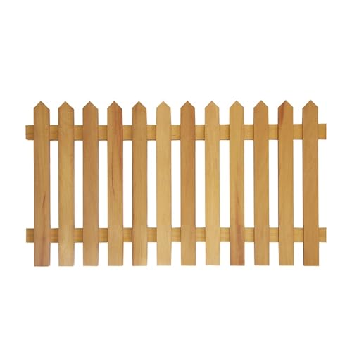 eDecks Pointed Top Picket Fence Panel for Garden - 1.8m x 0.9m - Pressure Treated Timber - Decorative Wooden Picket Fence Panel for Boundaries, Paths, Front Gardens & Outdoor Landscaping