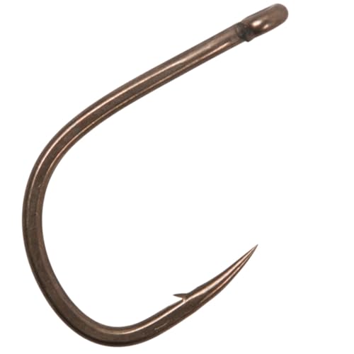 Korda Mixa Hooks, Barbed Size 8, Carbon Steel, Designed for Floater Fishing, Short Shank and Wide Gape, Strong and Sharp Hooks
