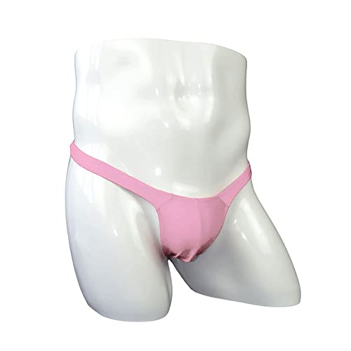 COMLIFE Men's Low Rise Classic Thong Underwear Seamless Bulge Pouch G-String T-Back Underpanties3