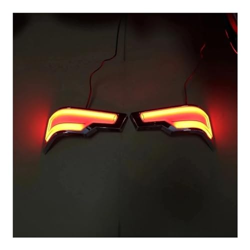 Clignotant Touring 2014-2022 feu arrière moto custom avec indicateurs LED noirs - 6