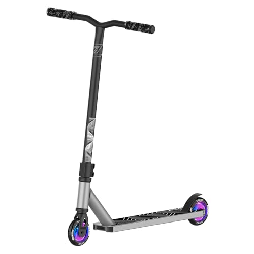Image of Zplus Pro Trick Scooter for Pros and Beginner Stunt Scooters - with Wide Deck Freestyle Scooter - Suitable for Kids,Teens and 8+ Years