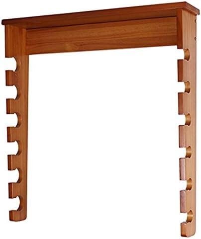 Support de rangement horizontal pour cannes en bois durable - 7