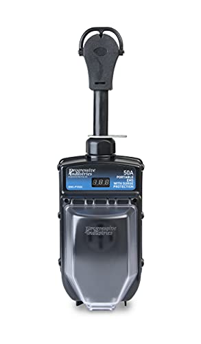 Progressive Industries Rv Surge Protector 50 Amp With Electrical Management System, Portable, Ems-Pt50X #TOP2
