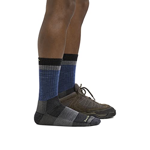 Darn Tough Men's Heady Stripe Micro Crew Light Cushion Sock (Style 1924) -3