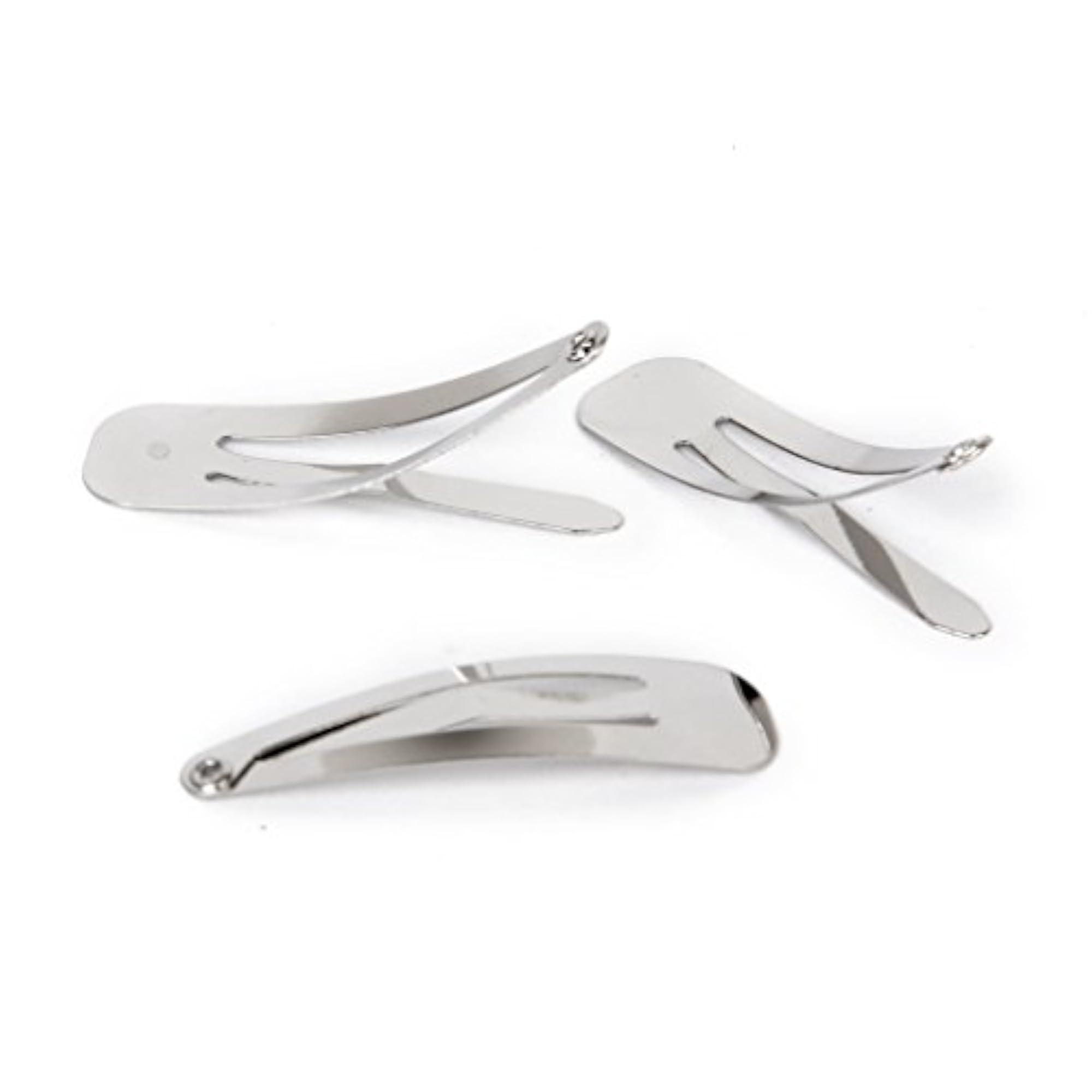 Approx. 100 Metal SNAP CLIPS for DIY Hair Bow Clips