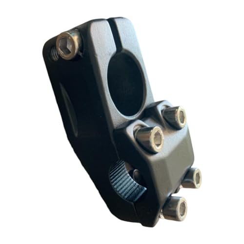 Menolana Bike Stem 22.2mm Aluminum Alloy Short Handlebar Mount Black