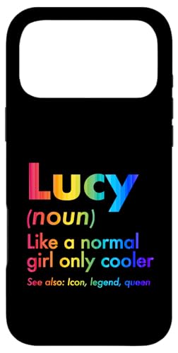 Lucy Like A Normal Girl Only Cooler Queen ���O �X�}�z�P�[�X iPhone 17 Pro Max �p