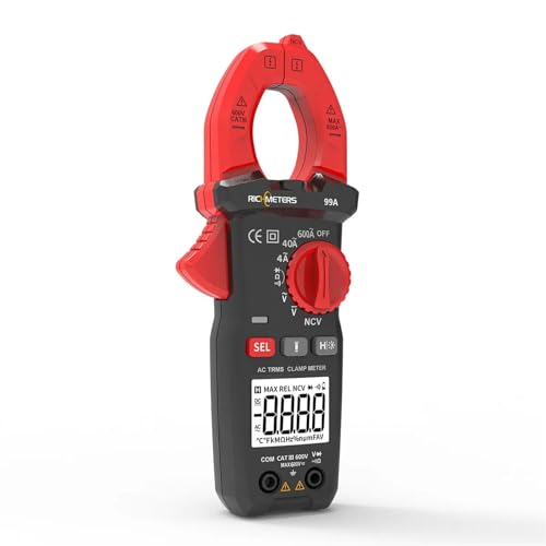 99A Medidor de Pinza Digital 4000 Cuentas Luz Flash Luz de Fondo Amperímetro Pinza Corriente Eléctrica miniatura 6
