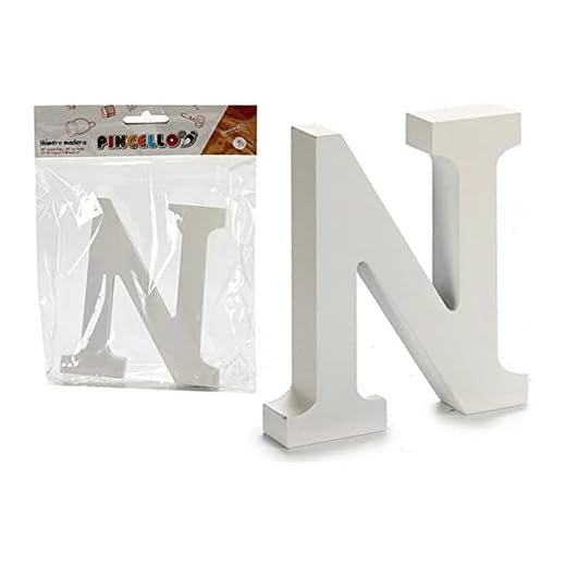 Pincello Letra De Madera, Estándar