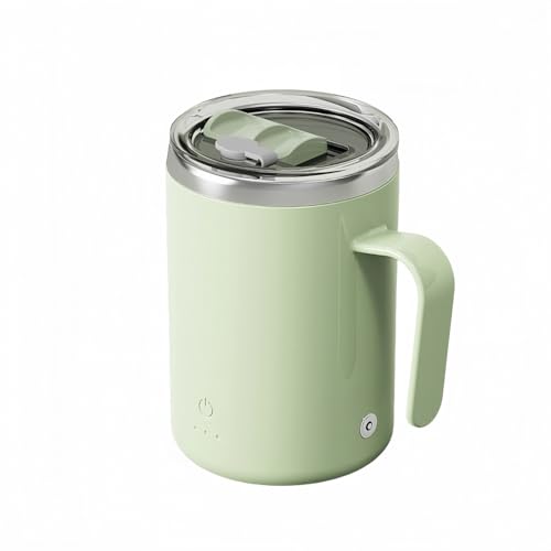 Ornatego �[�d���������a�}�O ����]�� �}�O�J�b�v �d���~�L�V���O �X�e�����X�� 400ml ���C�z���[�d �J�X�g���[�Ή� ������� �I�t�B�X �ƒ�p �R�[�q�[ ���e �v���e�C�� �V�F�C�N �X���[�W�[ �ȒP���� �M�t�g�œK (�F�O���[��)