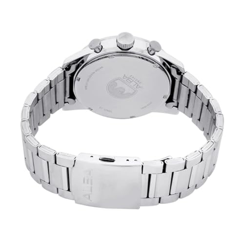 Image of Alba White + Black Dial Chronograph Watch - A4B009X1