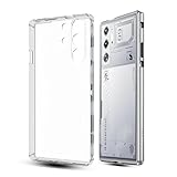 Redmagic 10 Pro/10 Pro+ 用の スマホケース Redmagic 10 Pro 用の カバー TPU 超薄型 全面保護 ケース ソフト ケース クリア シリコン 透明 クリア ケース 耐衝撃 TPU擦り傷防止 落下防止 滑り止め 超軽量 持ちやすい 美しい 黄変防止 クリア カバー