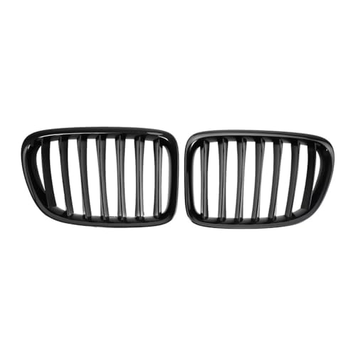 Calandre Noire Brillante pour X1 E84 2009-2014 Grille de Pare-Chocs