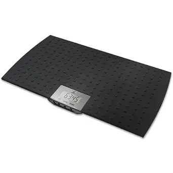 Redmon Digital Dog Scale for Large Pet & Animal with Non-Skid Mat, 225 Lb Capacity, Black - Portable Weighing Scale for Dogs, Puppies, Cats, and Livestock