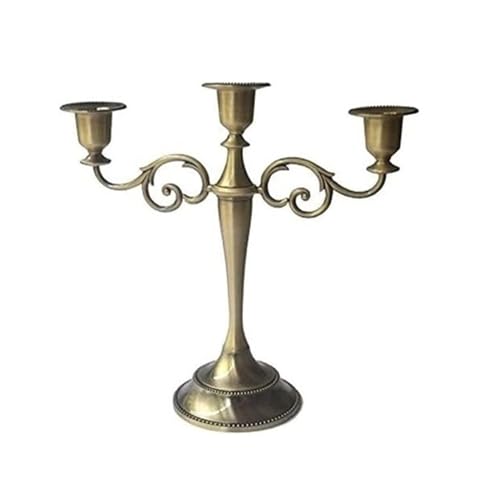 Gold Metal Candlestick Holders, Moroccan Tea Light Candle Holders