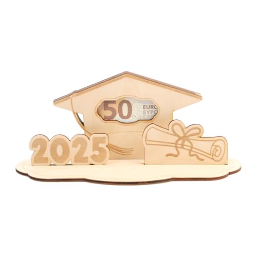 Kreative Feder 3D Geldgeschenk-Aufsteller zum Abschluss - DIY Glückwunsch-Karte aus Holz für Geldscheine (Abschluss) Kreative Feder 3D Geldgeschenk-Aufsteller zum Abschluss - DIY Glückwunsch-Karte aus Holz für Geldscheine (Abschluss)