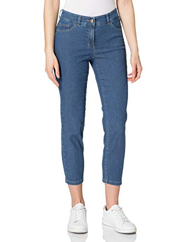 Gerry Weber Edition Damen Best4Me 7/8 Jeans, Blue Denim, 46