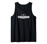 Tiburon California CA Vintage Athletic Sports Logo Tank Top
