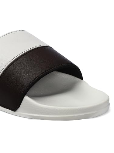 Image of hummel CAMP MEN COLOUR BLOCK SLIDERS Comfortable Cushioned Sole Arch Support Durable Lightweight Flexible Trendy Style Flip flops and Slippers Slides for Men Daily use Chappal