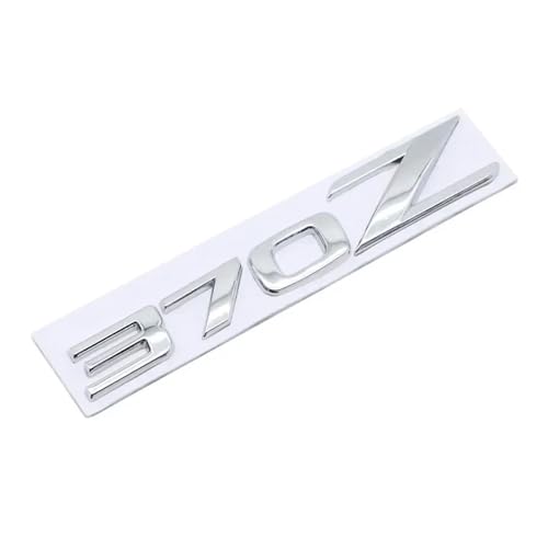 350Z 370Z ���߂̕������A�g�����N�G���u�����o�b�W Z Z3 Z34 �ԏC���X�e�b�J�[�f�J�[�� 3D ����(Silver 370Z)