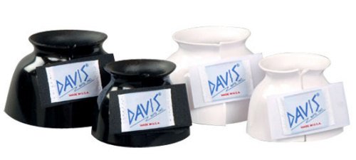 Davis Miniature Horse Bell Boots Size 2 Black #TOP7