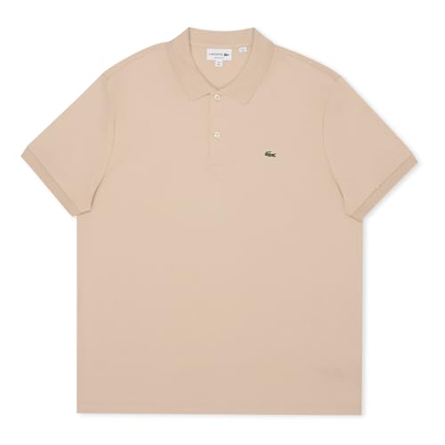 Lacoste Men's Regular Fit Cotton Pima Polo Shirt, Lionne, 3X-Large