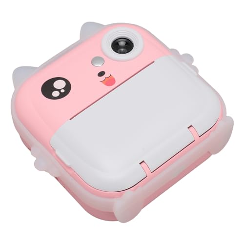 Câmera de Impressão Digital Infantil, Câmera de Impressão Sem Fio de Papel Térmico Multifuncional Bo