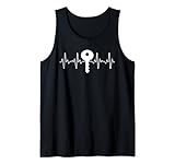 Prendi questo simpatico design del battito cardiaco da fabbro per uomini, donne, ragazzi, ragazze, giovani che assemblano, regola le serrature e crea chiavi duplicate per stanze, armadi, pomelli e offre servizi di fabbro e raccolta. Fantastico regalo per compleanno, Natale, anniversario.