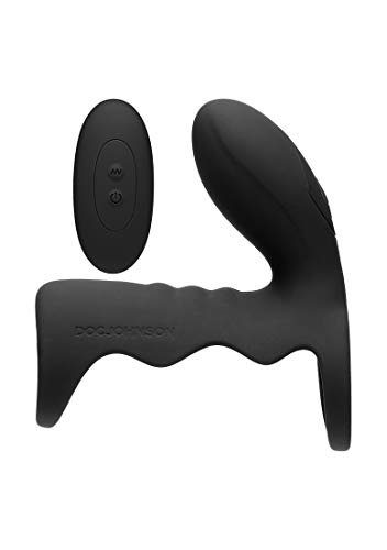 Cage de Chasteté Vibrante Noire OptiMALE Discrète à Télécommande - 4