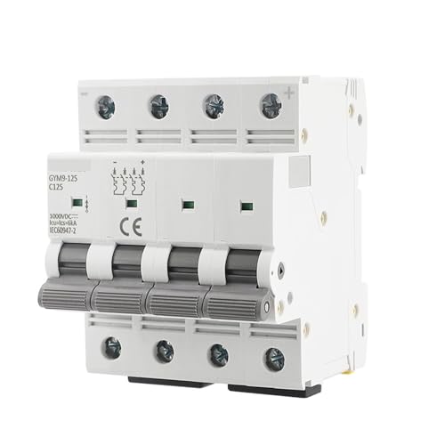 Disjoncteur DC 1000V 防止过载 4 Pôles 100A Coupure Magnétothermique - 6