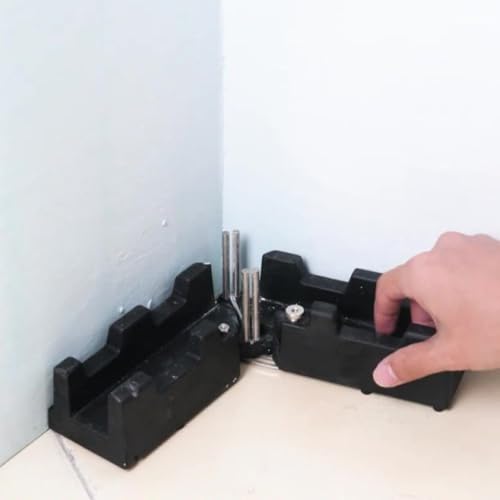 Sarini 2-in-1-Gehrungssägenschutz zum Messen und Sägen von Gehrungswinkeln 85–180° für die Rohrleitungsinstallation, Holzbearbeitungswerkzeug