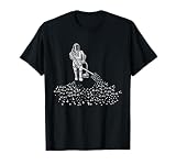 Space Vacuum Cleaner Astronaut Dust Spaceman Moon Dust T-Shirt