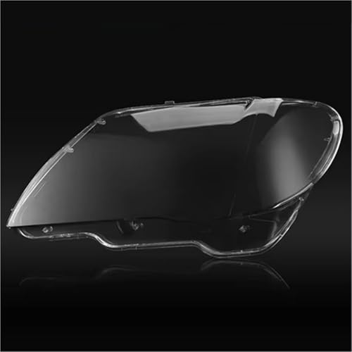 Couvercle de phare avant transparent pour BMW E66 lentille haute clarté anti-UV