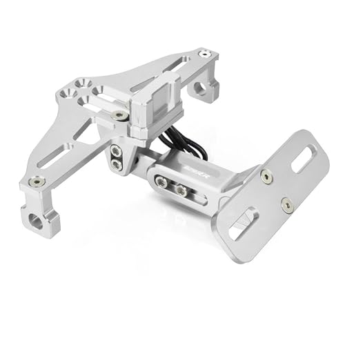 �o�C�N���i �ɓK������z���_ CBR929RR CBR 929 RR 2000 2001 CNC���[�^�[�T�C�N���A�W���X�^�u���A���O�����C�Z���X�i���o�[�v���[�g�t���[���z���_�[�u���P�b�g���C�g�p(Silver)