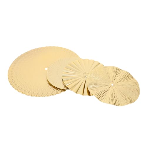 Soleil rond doré en métal pour corriger le manque de lumière des pièces sombres