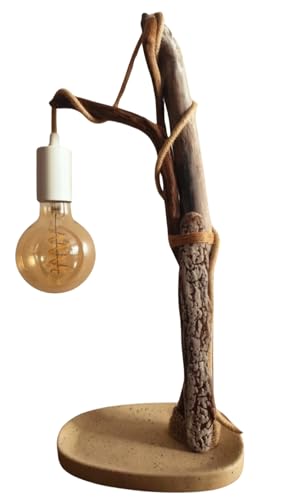 Lampe en bois flotté artisanale pour faire entrer la nature du Sud chez vous