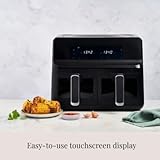 Lakeland Dual Basket Air Fryer with Easy View Windows 8L – 2 x 4L Independent Non-Stick Baskets - Image 5